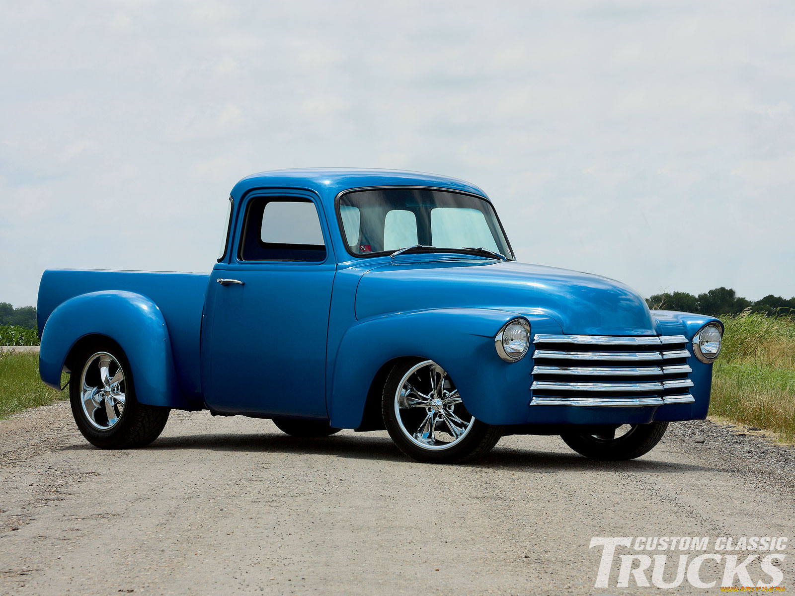 1954, chevrolet, , custom, pick, up